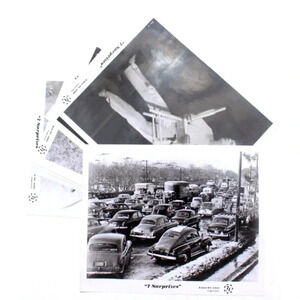 Vtg B&W 7 Surprises Movie Promo T.V. Film Press Kit / Lobby Card Stills